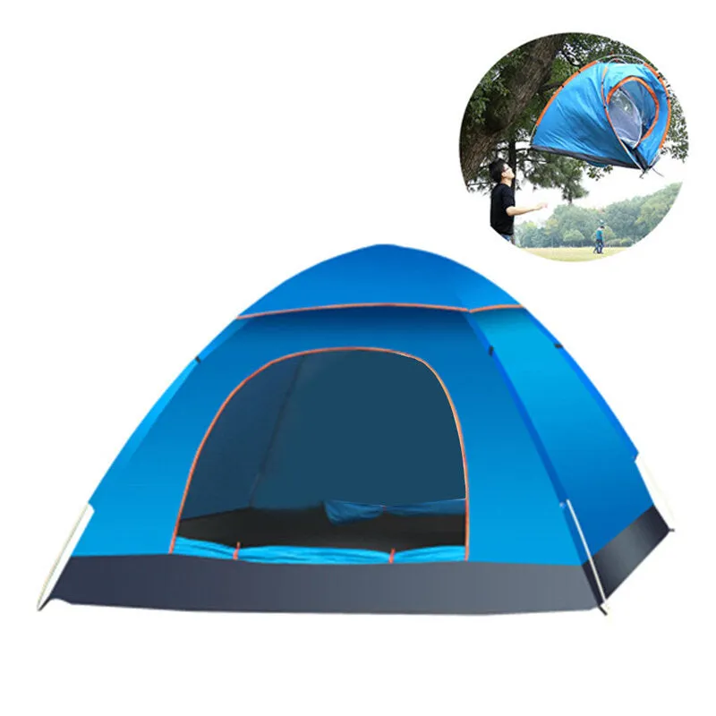 2-3 Person Camping Tent UPF50  Automatic Instant Waterproof Travel Tent Portable Folding Beach Tent