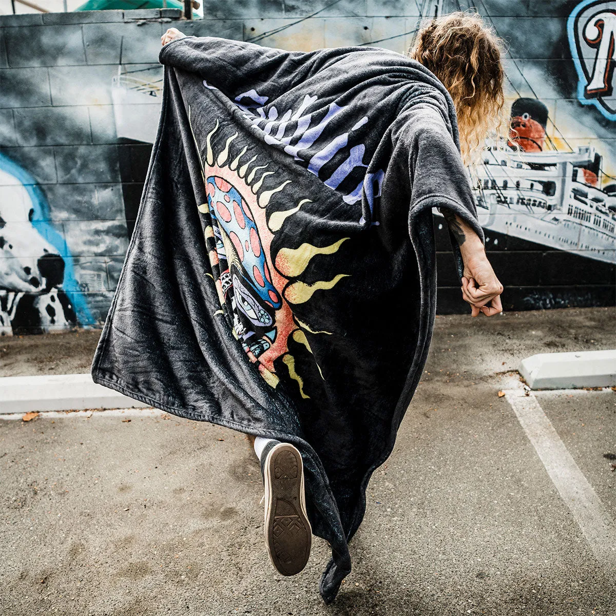 40 OZ Plush Fleece Blanket | Sublime x Slowtide