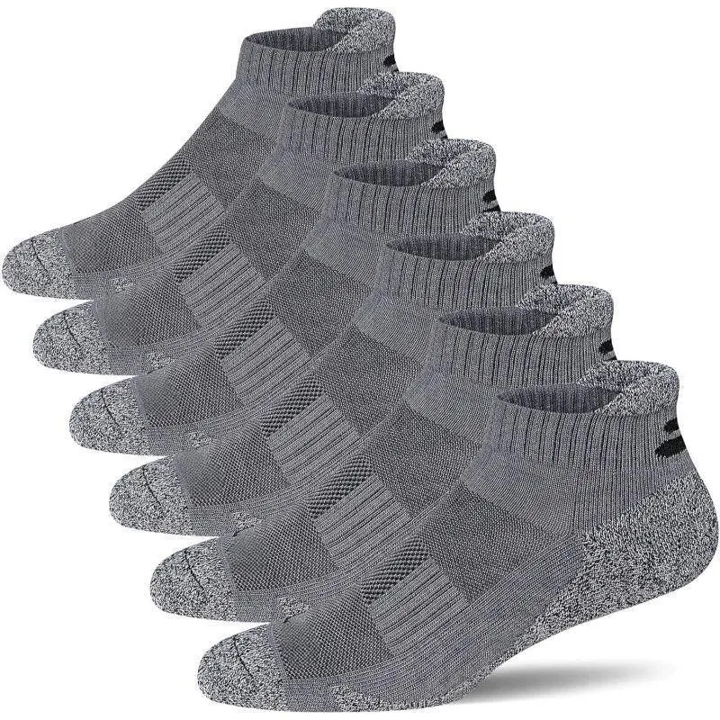 6 Pair Performance Anti-Blister Socks – Support and Durability