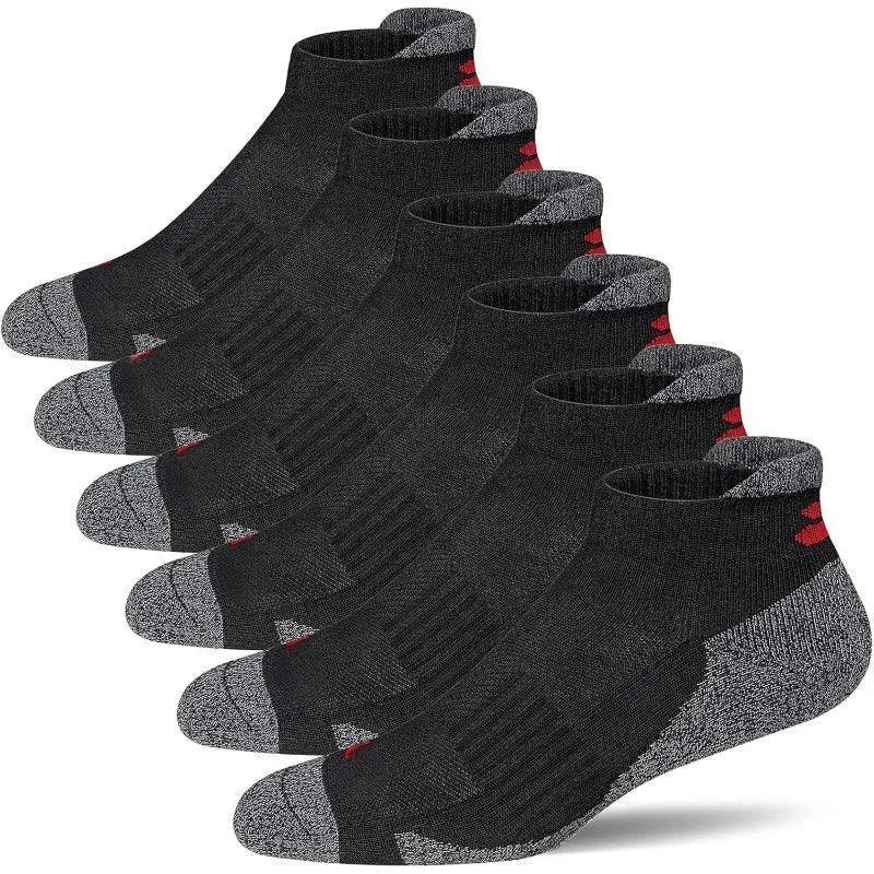 6 Pair Performance Anti-Blister Socks – Support and Durability
