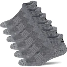 6 Pair Performance Anti-Blister Socks – Support and Durability