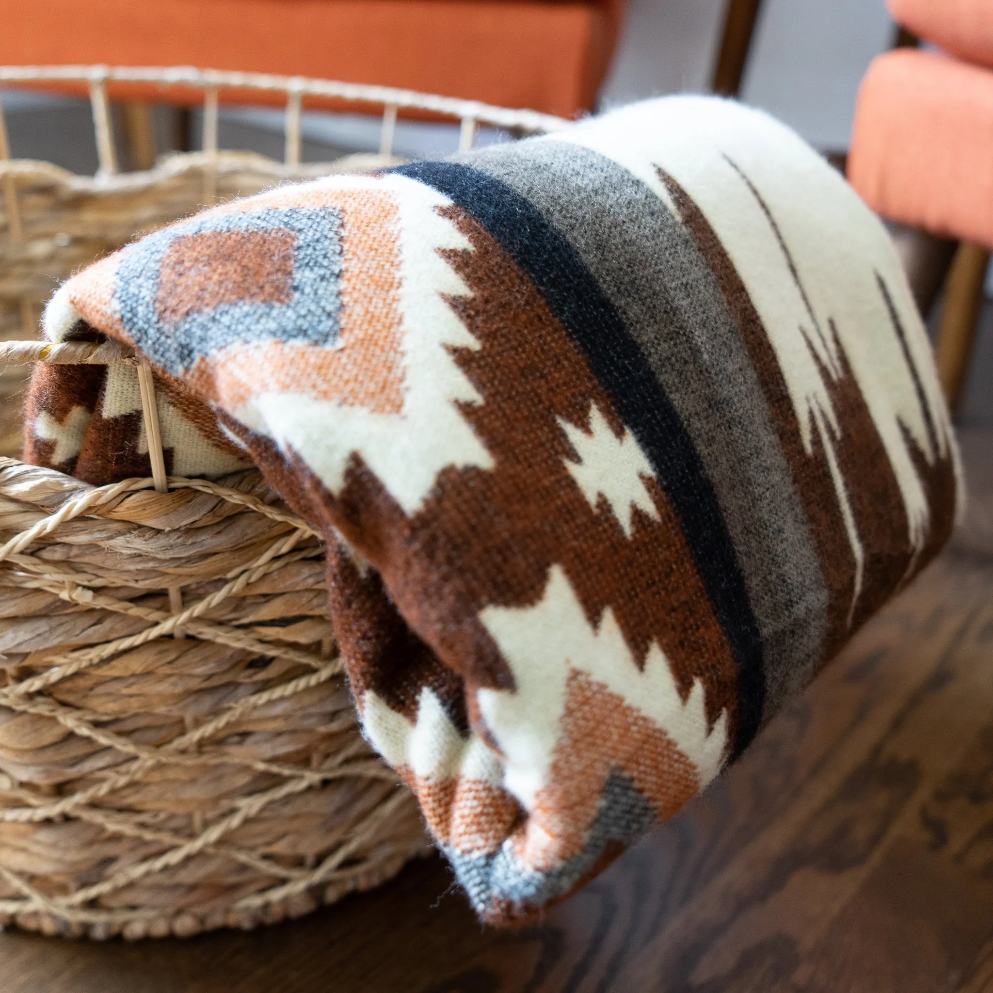 Alpaca Threadz Andean Alpaca Wool Blanket - Mojave (Throw)