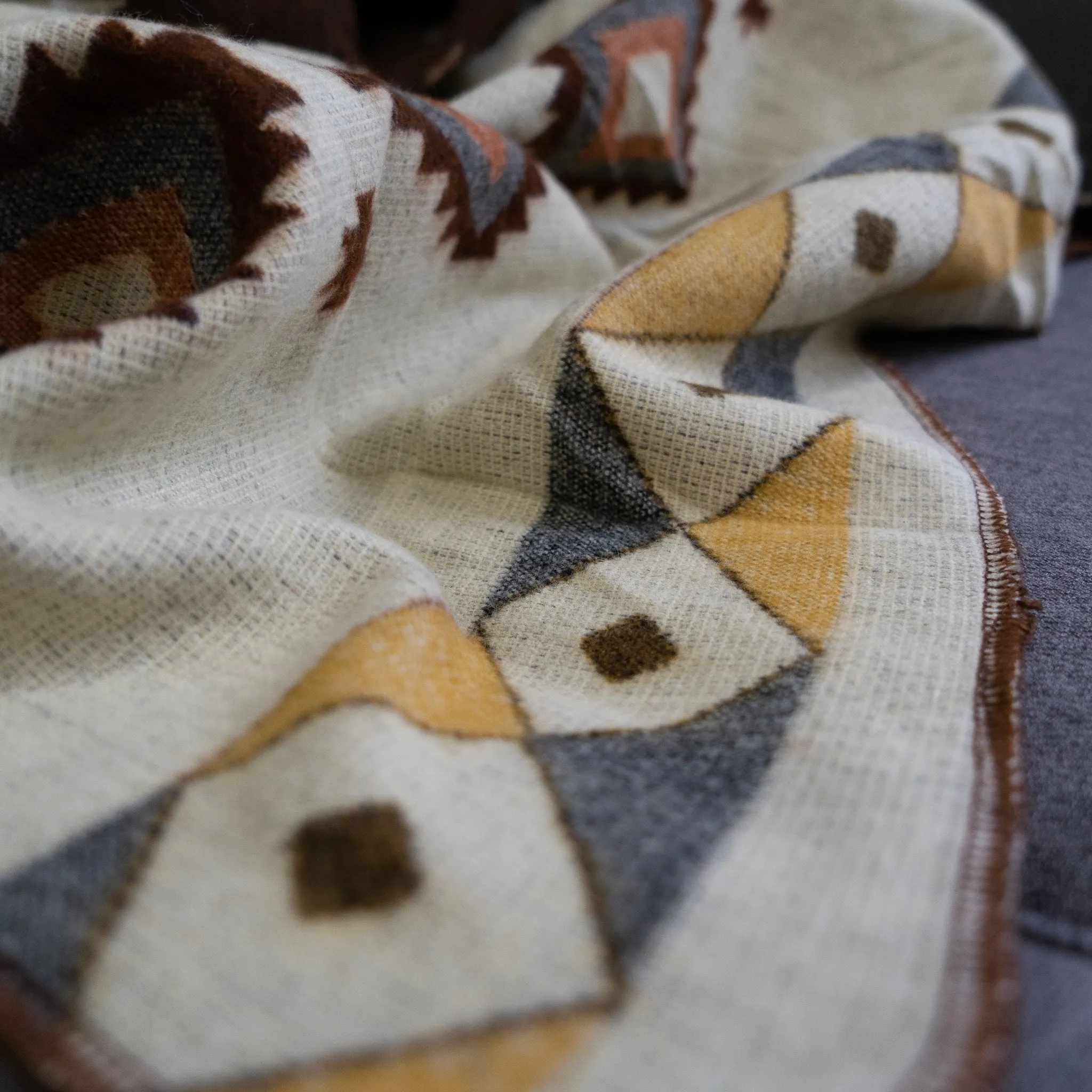 Alpaca Threadz Andean Alpaca Wool Blanket - Mojave (Throw)