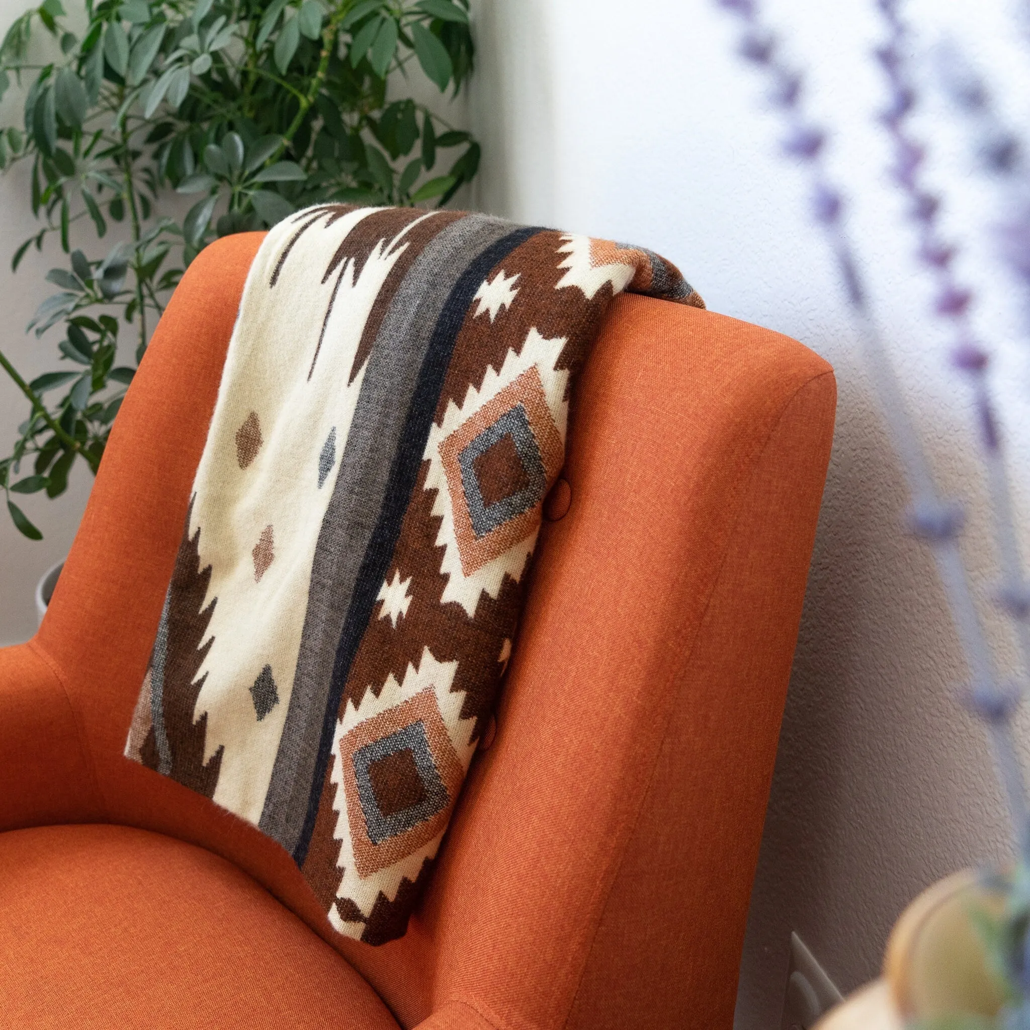 Alpaca Threadz Andean Alpaca Wool Blanket - Mojave (Throw)