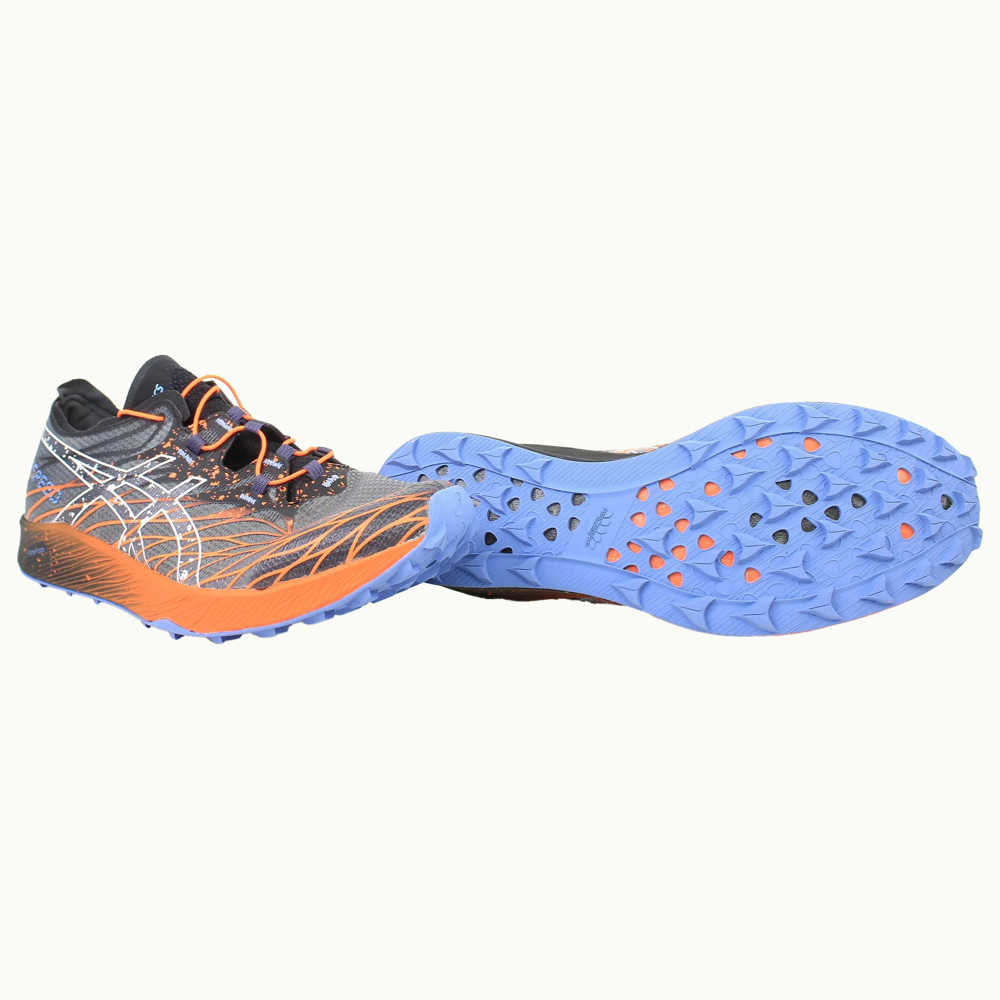 Asics FujiSpeed Mens Black Running Shoes NO BOX