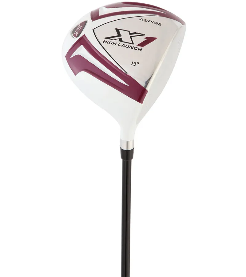 Aspire X1 Womens Complete Golf Set - Stand Bag