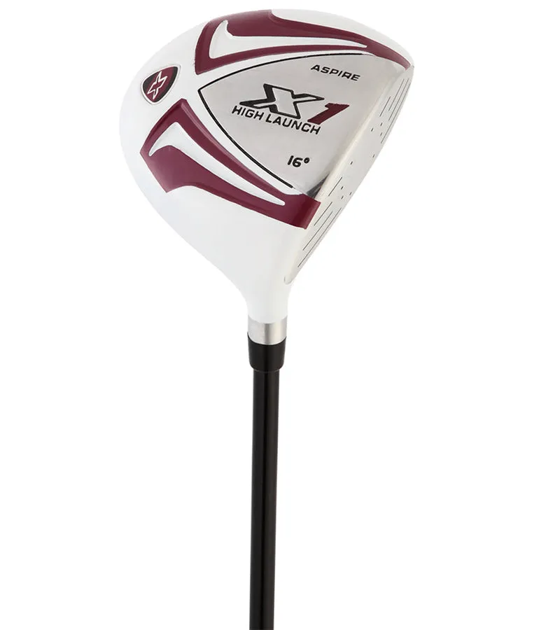 Aspire X1 Womens Complete Golf Set - Stand Bag