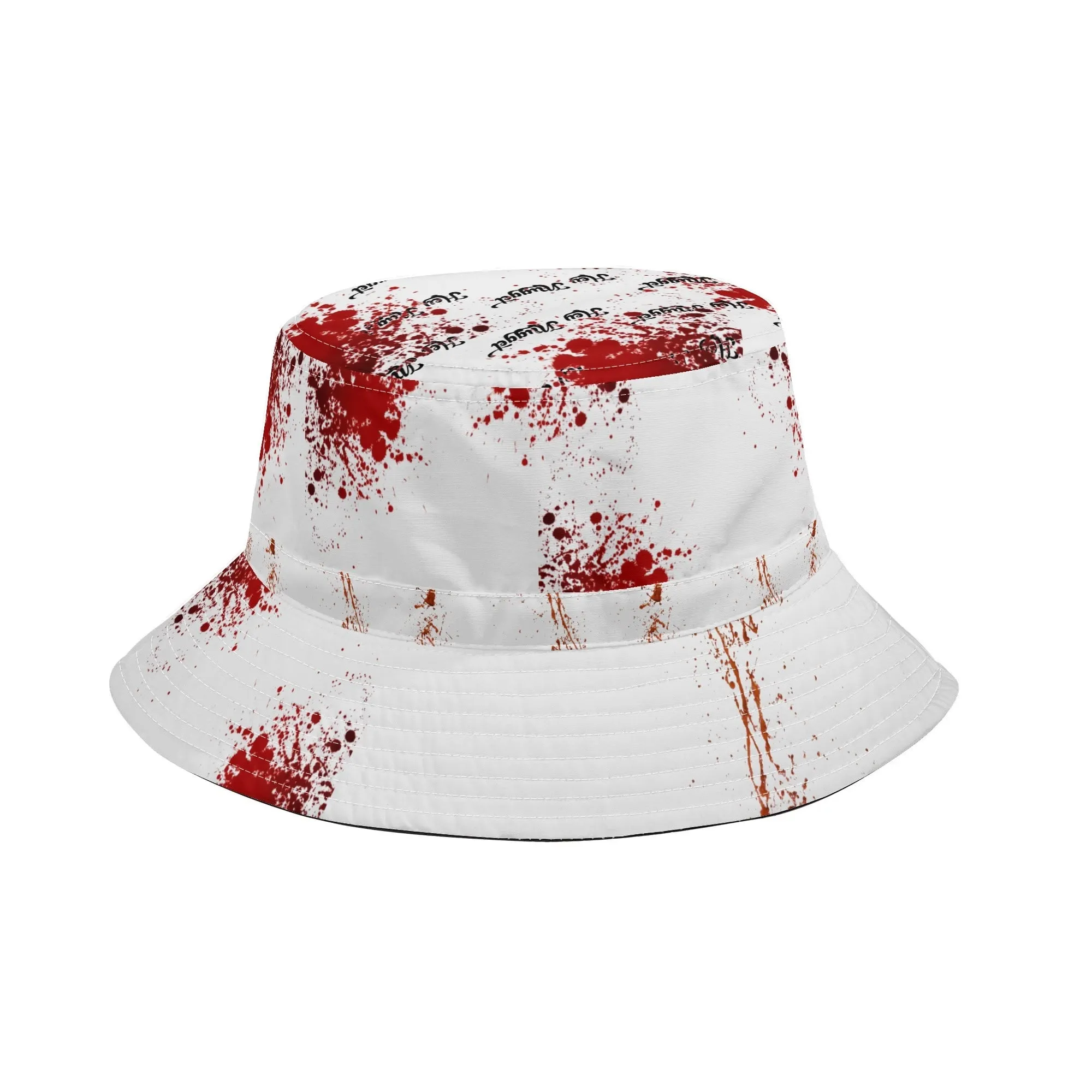 Bloody Nuggieween Bucket Hats with Adjustable String