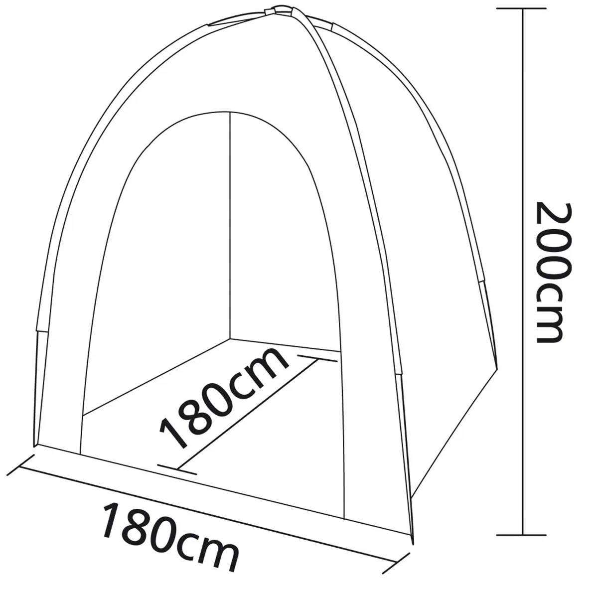 Bo-Camp Storage Tent Medium