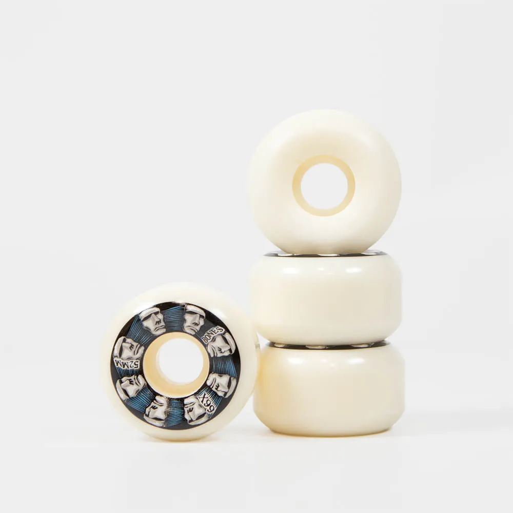 Bones - 52mm (99a) X Formula V5 Sidecut Head Rush Skateboard Wheels