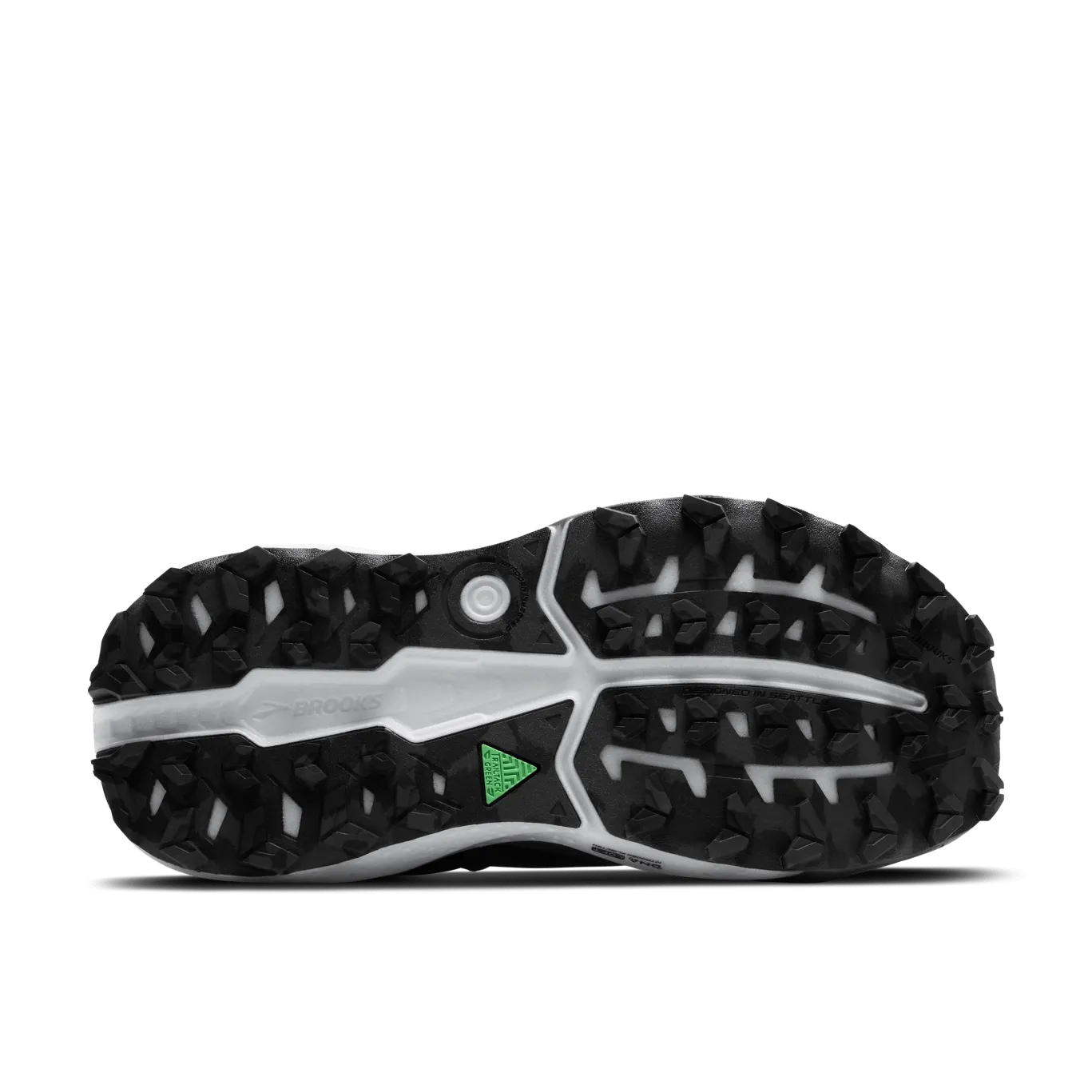 Brooks Mens Caldera 8 D-Black/Blackened Pearl