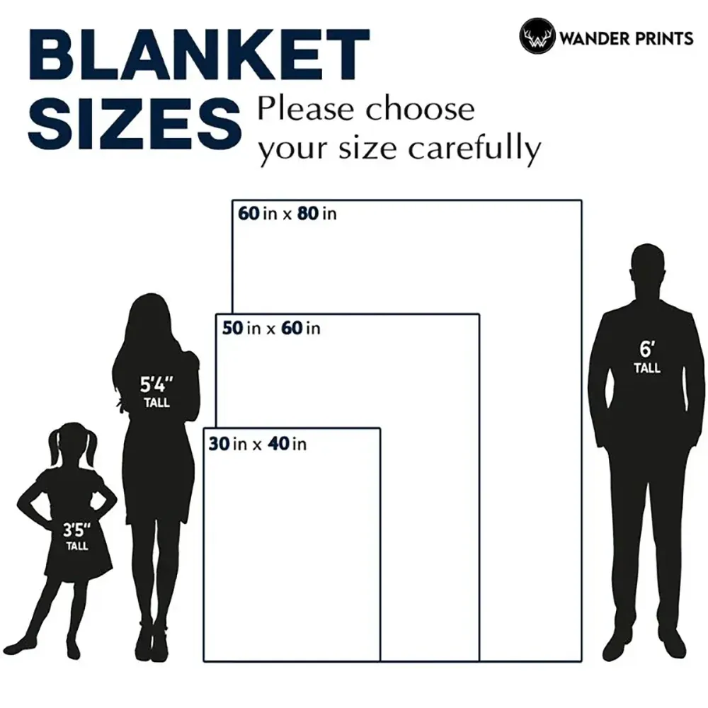 Campfire & Coffee Blanket Camping - Personalized Fleece Blanket, Sherpa Blanket