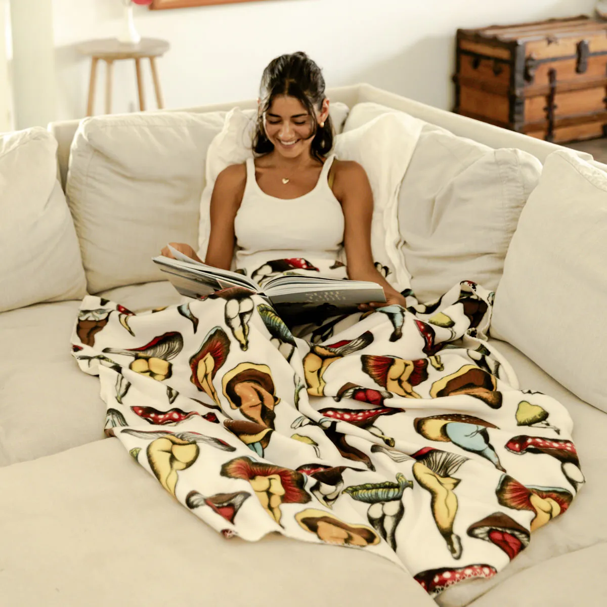 Cecilia Polar Fleece Blanket