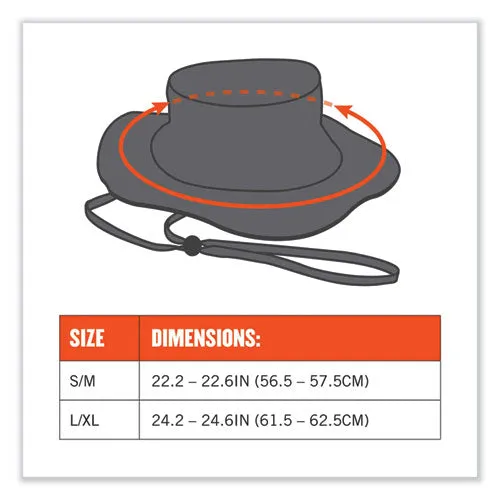 Chill-its 8936 Lightweight Mesh Paneling Ranger Hat, Large/x-large, Khaki, Ships In 1-3 Business Days