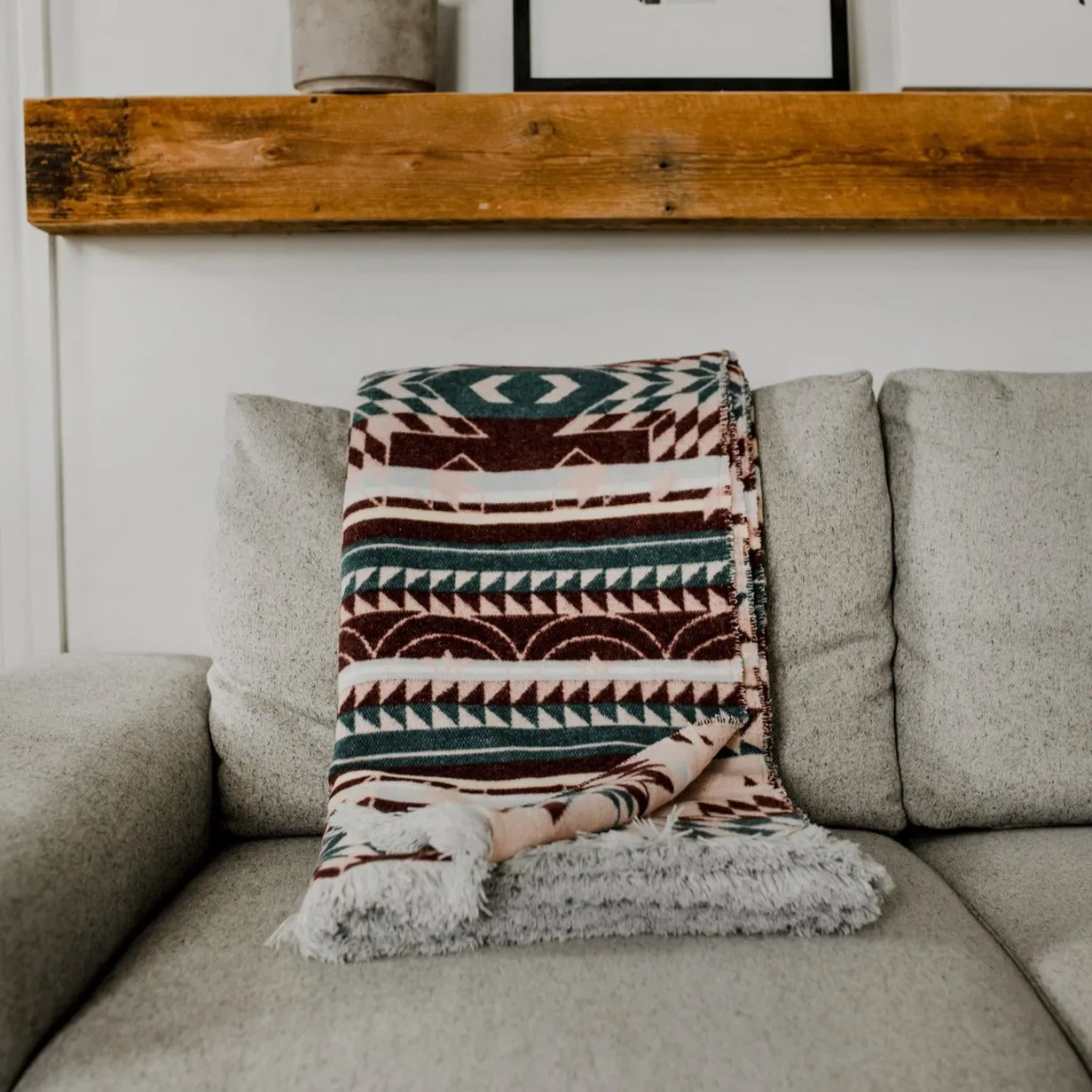 Currant Reversible Blanket
