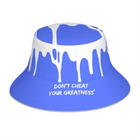 DCYG 24 DRIP  White &  Blue Bucket Hat