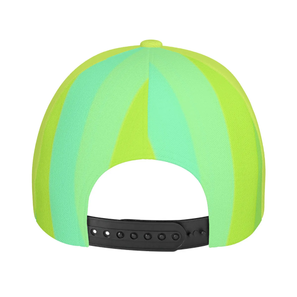 DCYG Light Green & Teal S24 Curved Brim Baseball Cap (AOP)
