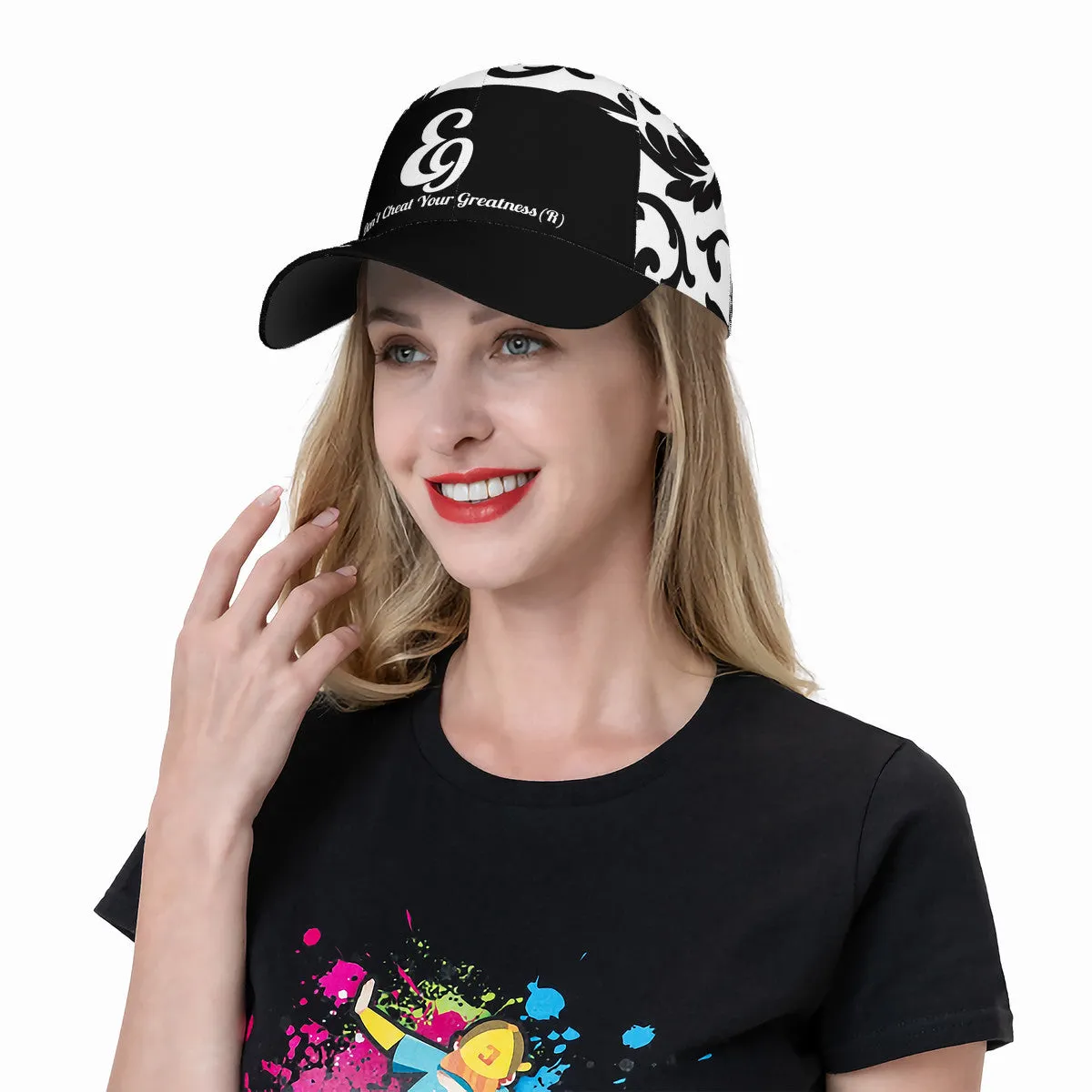 E9 Edition Curved Brim Baseball Cap (AOP)