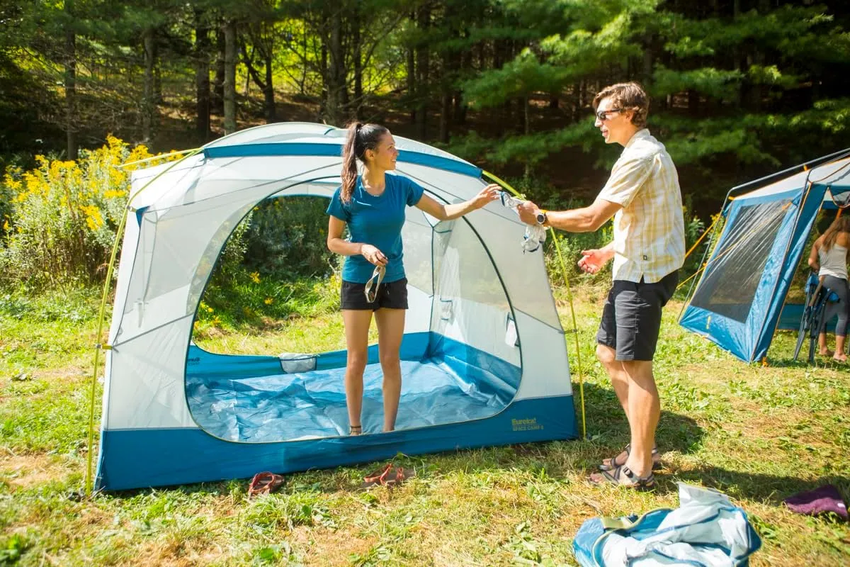 Eureka! Space Camp 6-Person 3-Season Camping Tent – Durable, Weatherproof, and Spacious