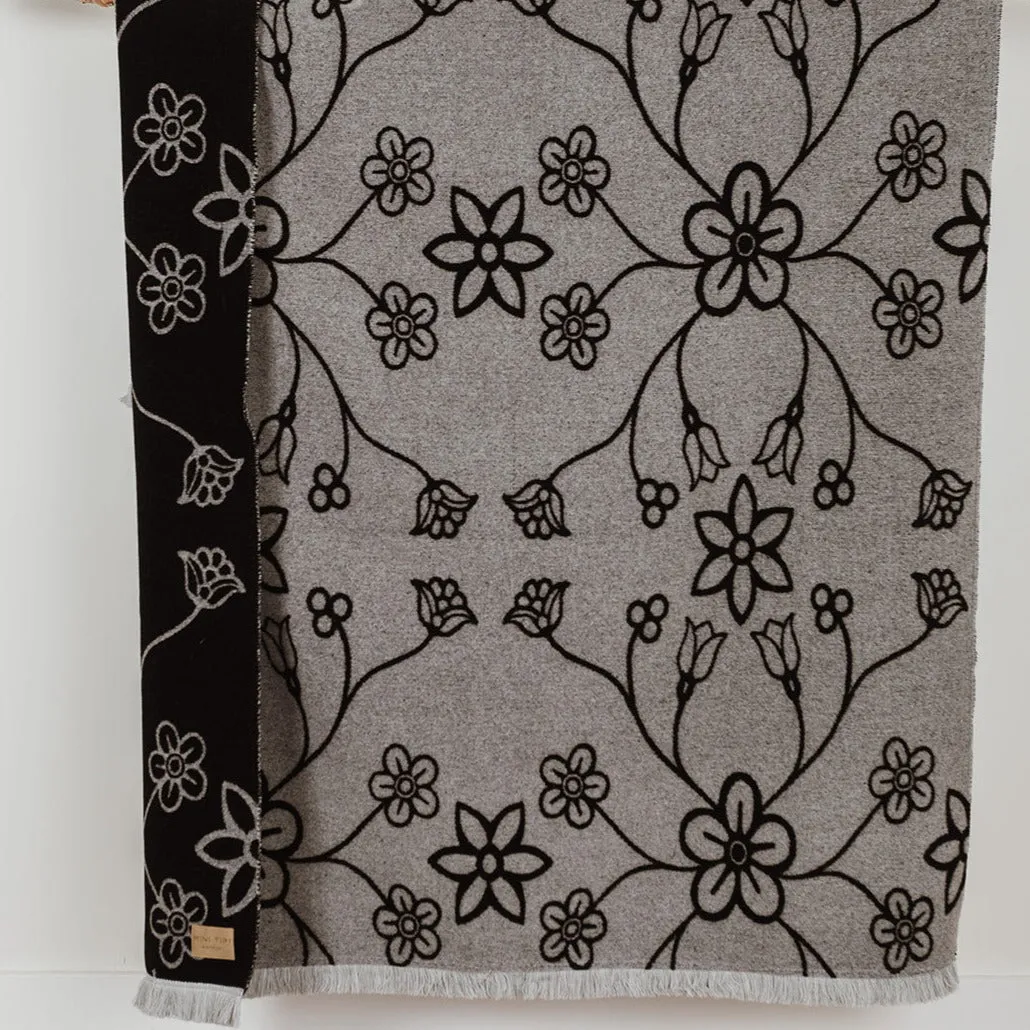 Fleurs Wool Panel