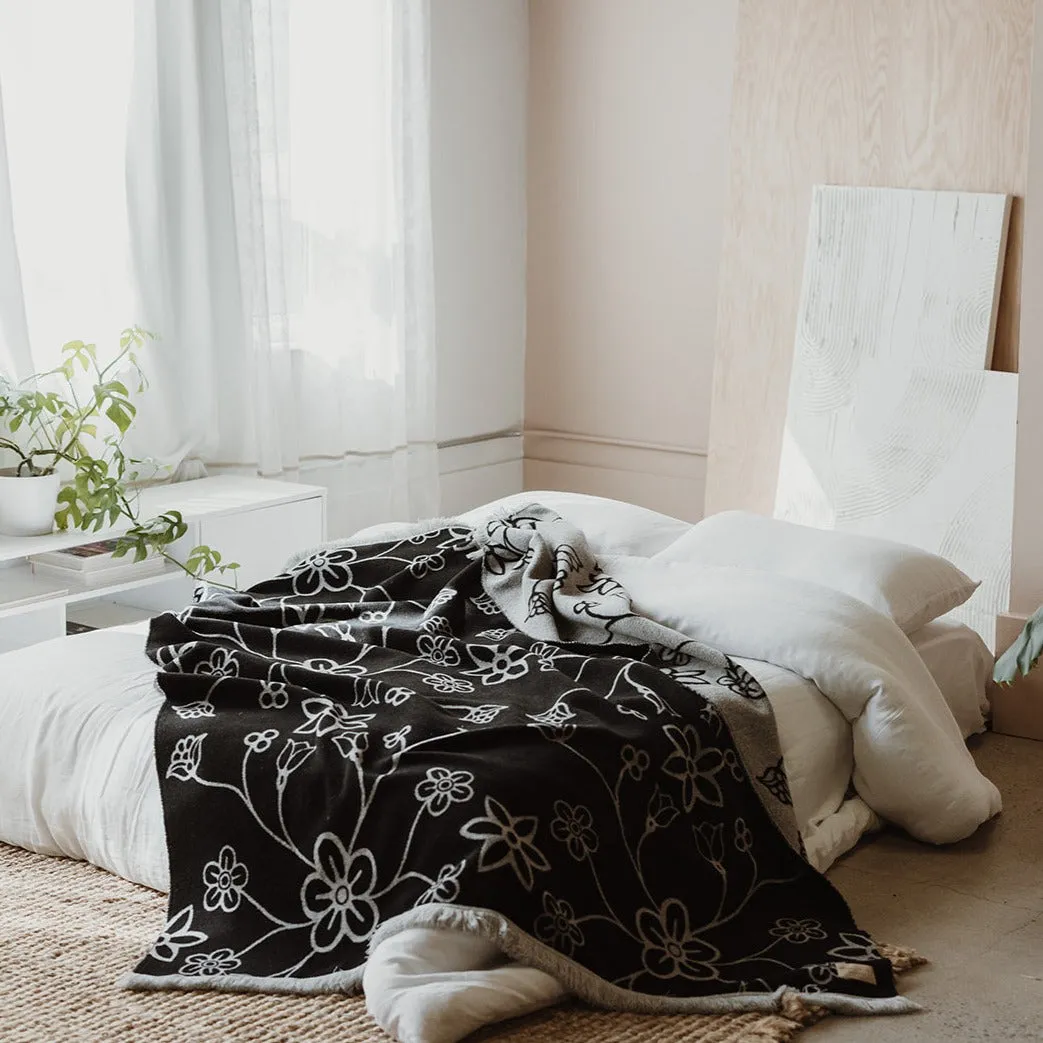 Fleurs Wool Panel