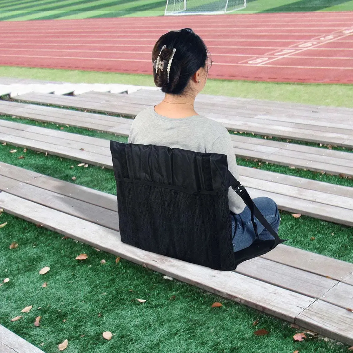 Folding Stadium Seat Cushion for Bleachers