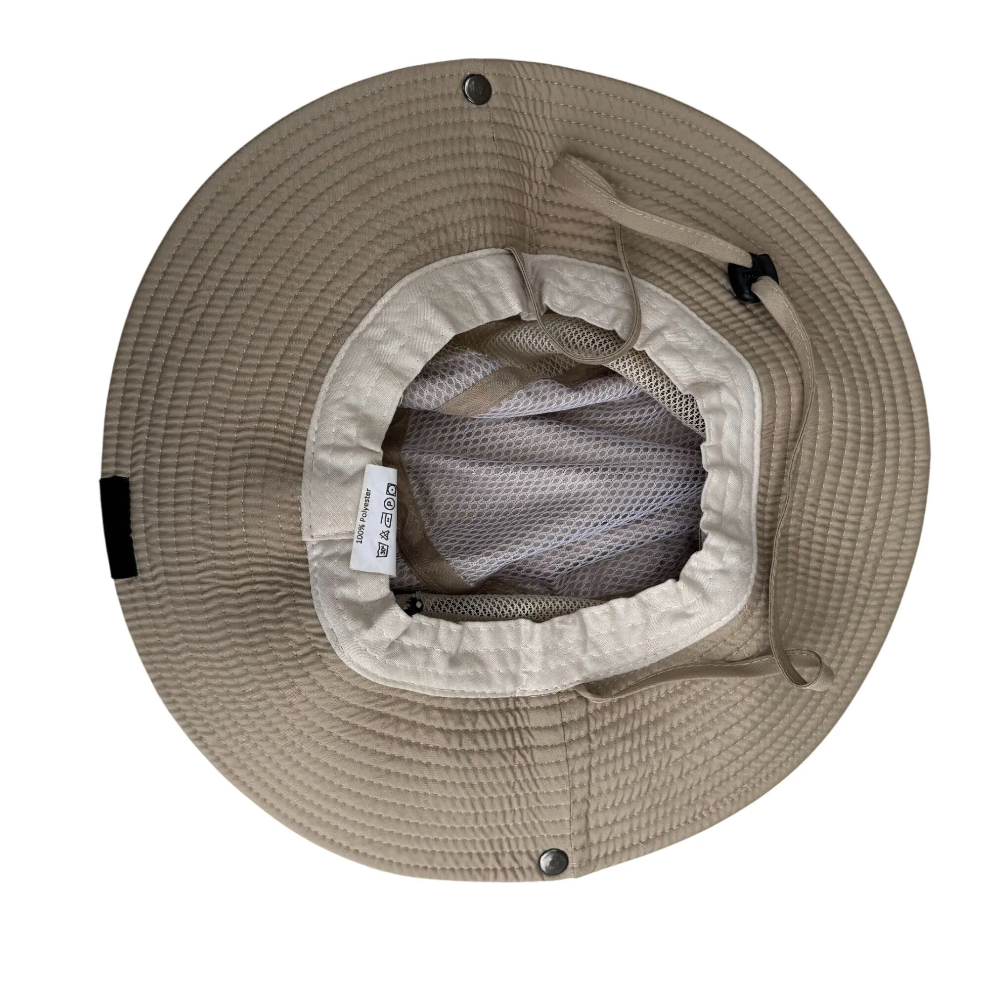 GearTop Unisex Wide Brim Sun Sport Fishing Hat Adjustable Cord Mesh Ventilation