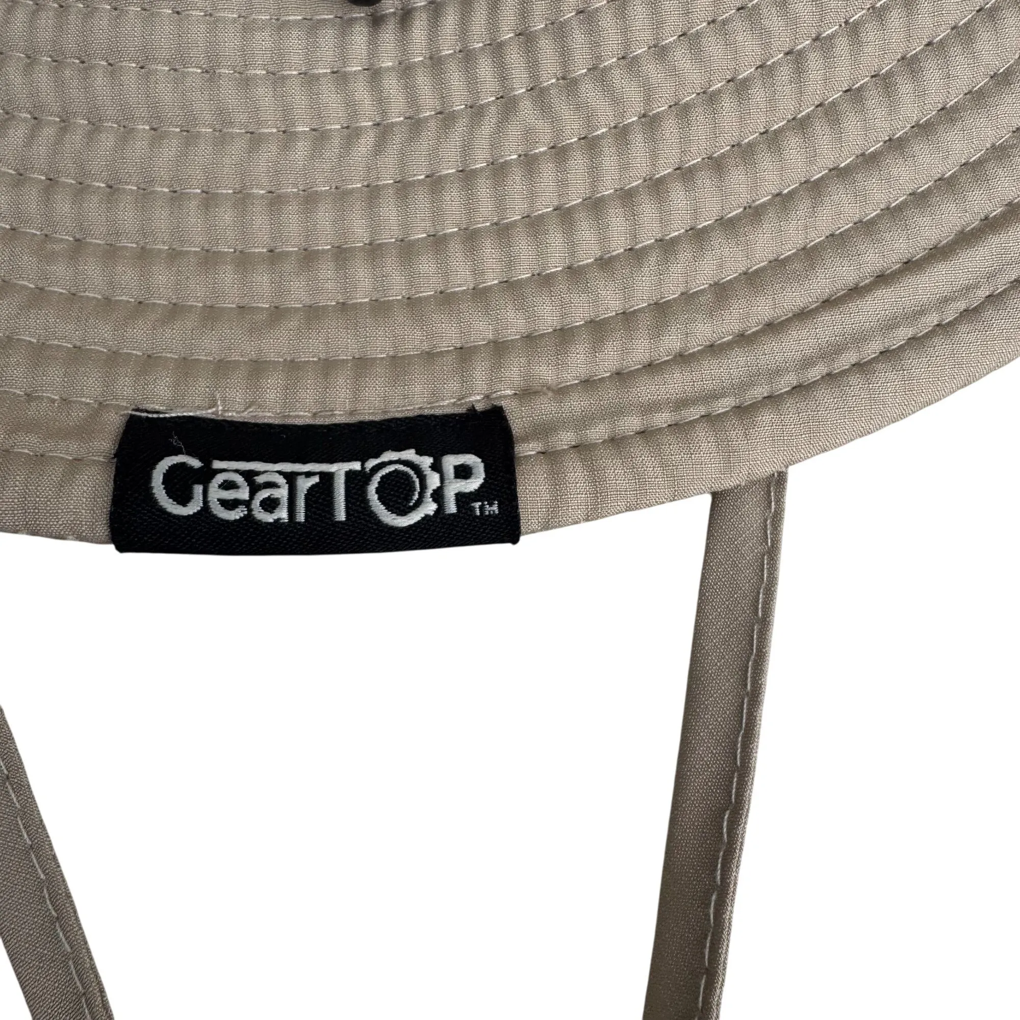GearTop Unisex Wide Brim Sun Sport Fishing Hat Adjustable Cord Mesh Ventilation