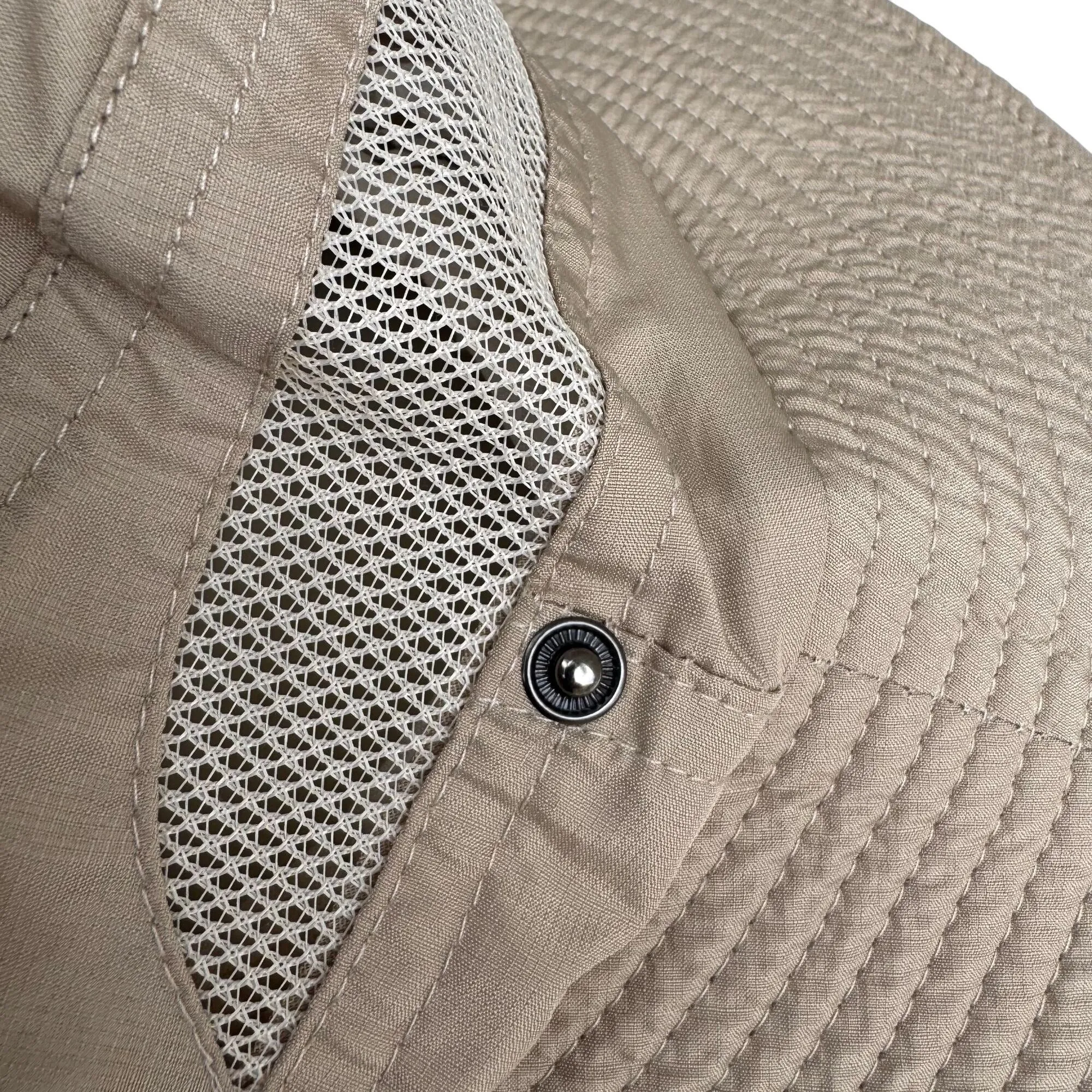 GearTop Unisex Wide Brim Sun Sport Fishing Hat Adjustable Cord Mesh Ventilation