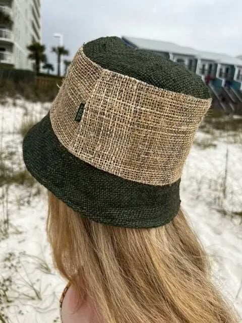 Hemp Bucket Hat - Various Color Options