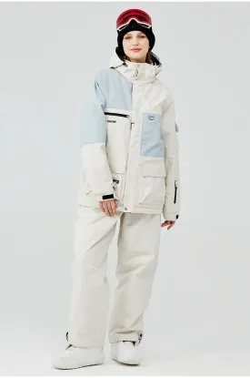 Hotian Women's Snow Jacket & Bib Pants