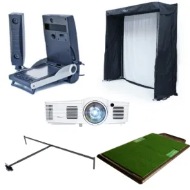 Indoor Golf Simulator Platinum Training Package