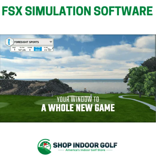 Indoor Golf Simulator Platinum Training Package