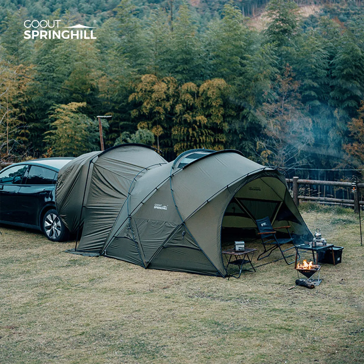 Kunlun Car Trunk Tents Connector