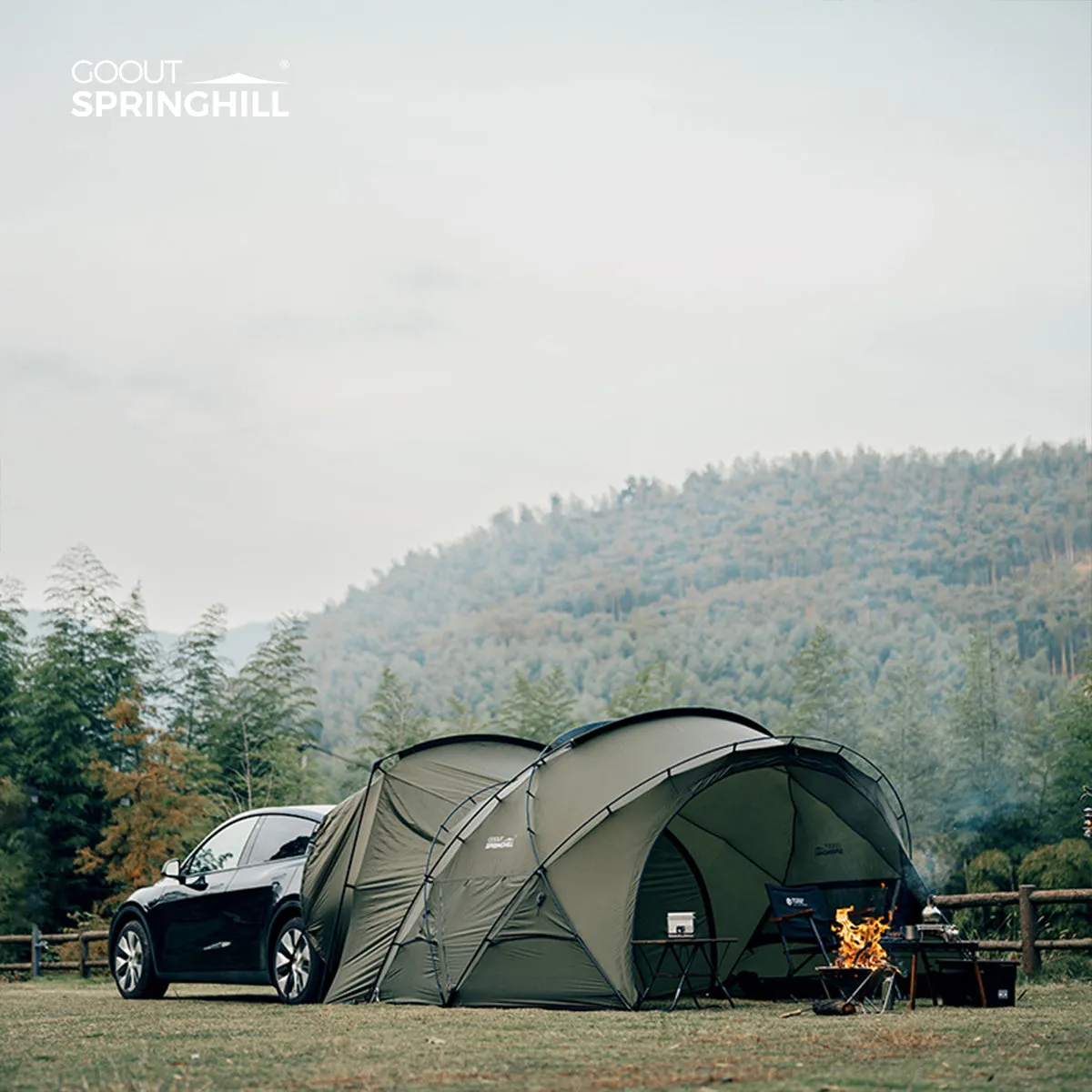 Kunlun Car Trunk Tents Connector