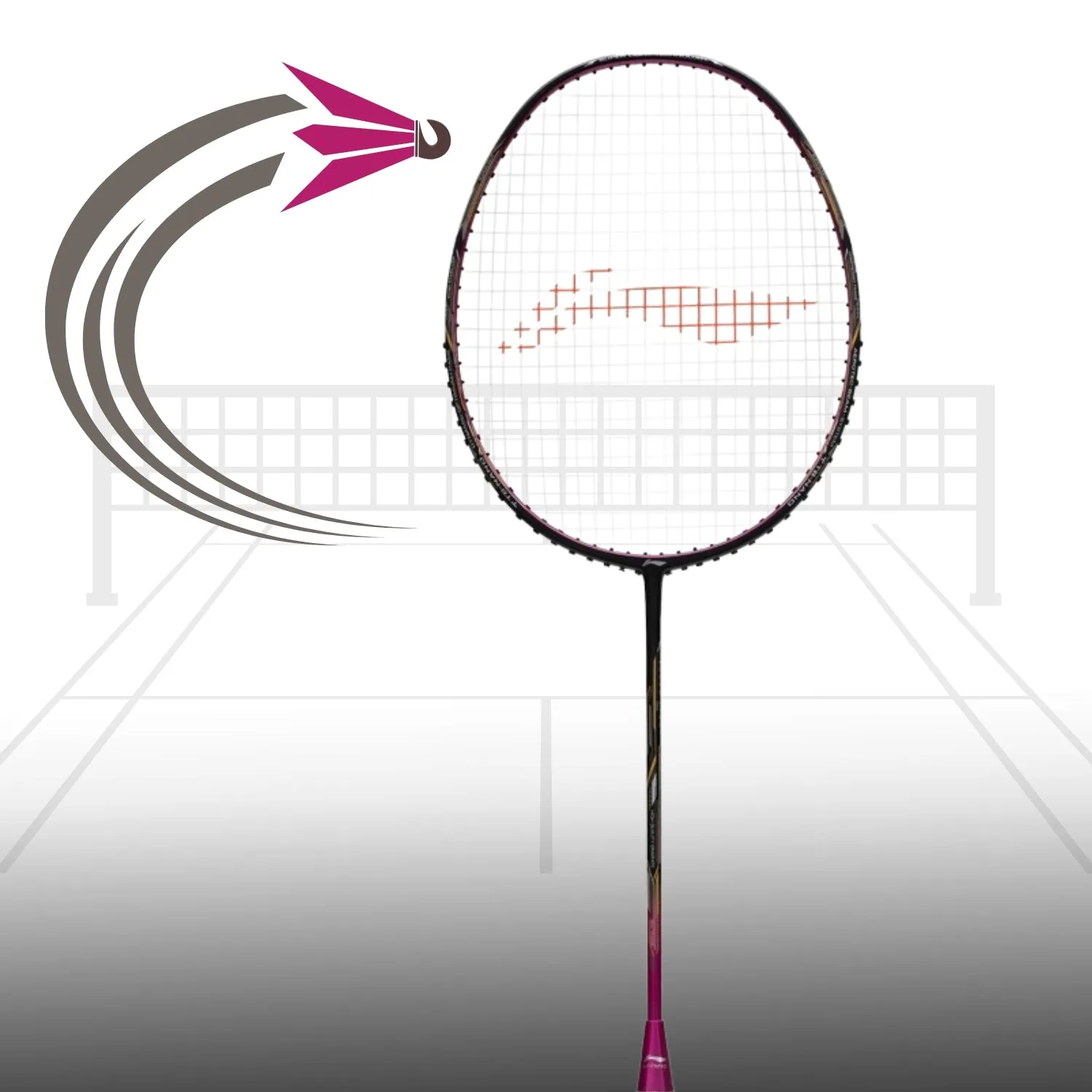 Li-Ning Super Series SS100 Super Light Strung Badminton Racquet
