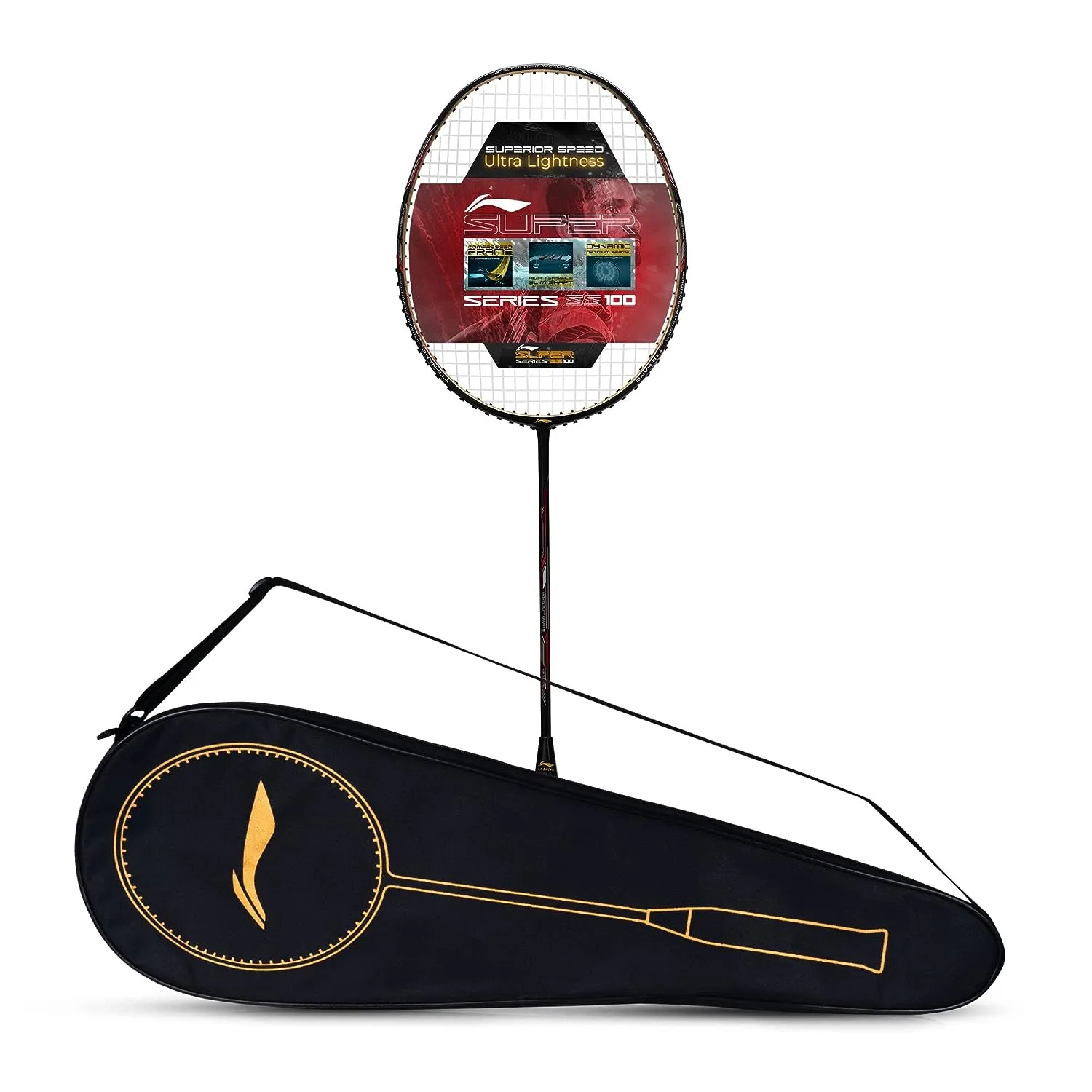 Li-Ning Super Series SS100 Super Light Strung Badminton Racquet