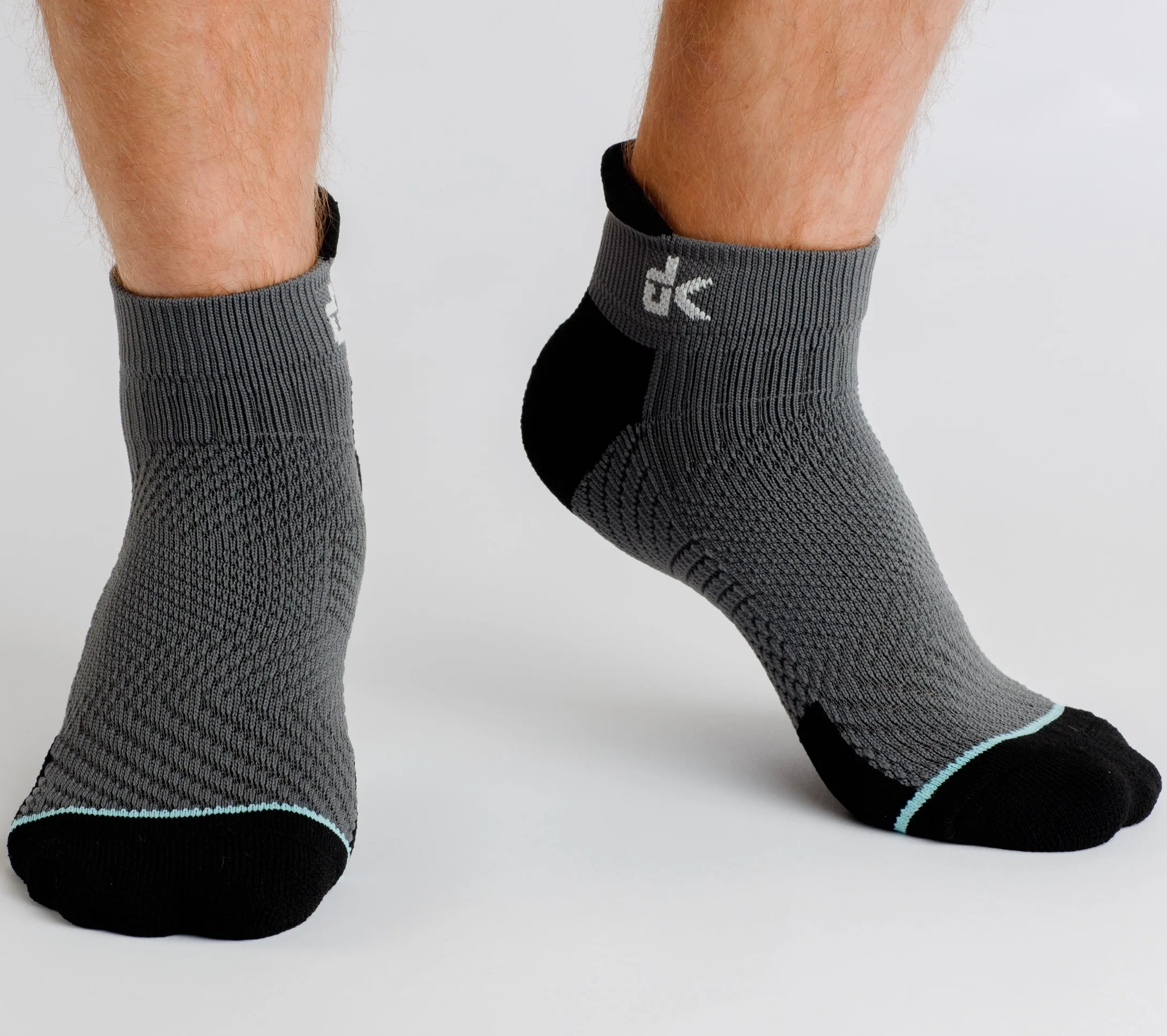 Mens Socks Running Socks Quarter high moisture wicking Sprots Workout