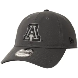 NCAA Arizona Wildcats New Era Asphalt 9TWENTY Adjustable Hat - Graphite