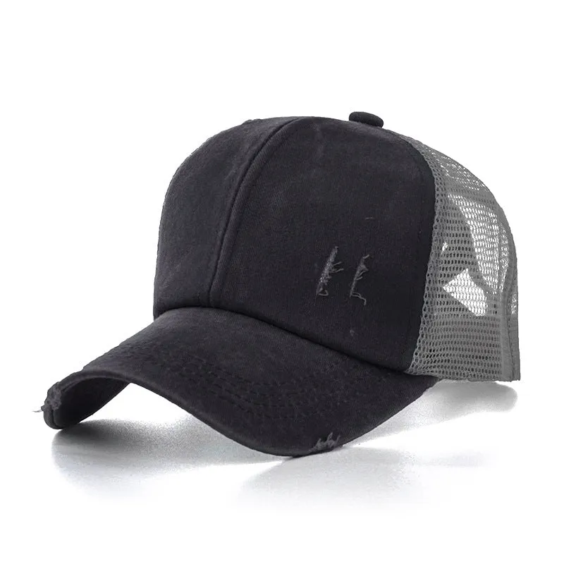 Paziye Criss-Cross Ball Cap