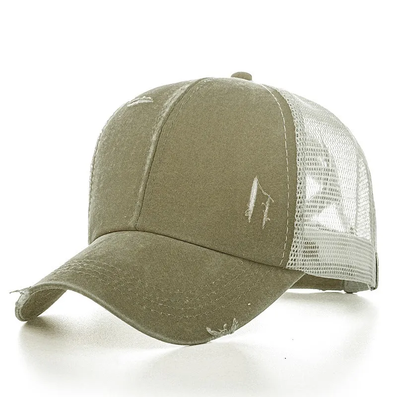 Paziye Criss-Cross Ball Cap