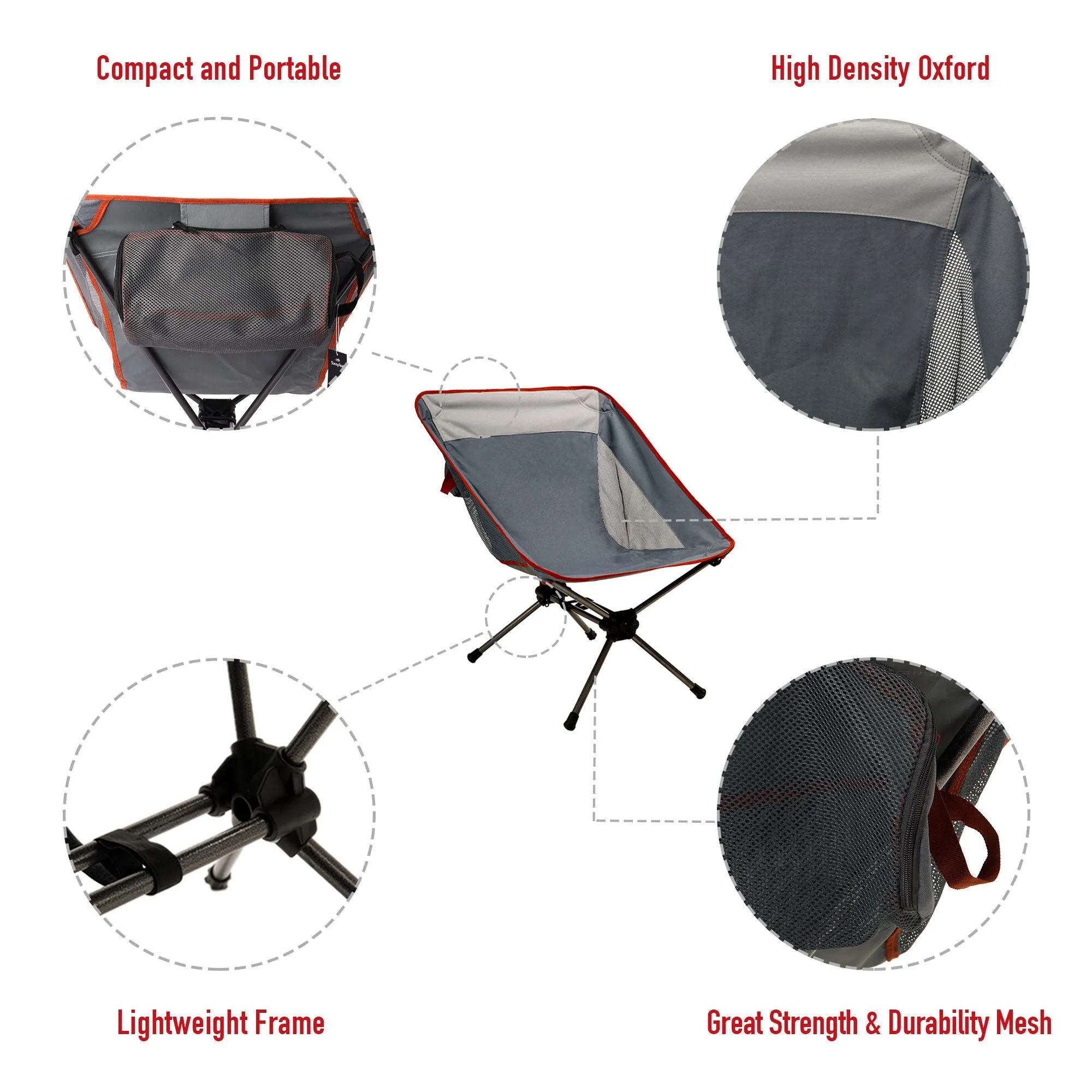 Portable Ultralight Folding Camping Chair