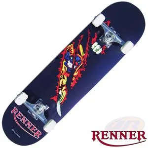 Renner B Series Complete Skateboard - B21 Clown Ripper