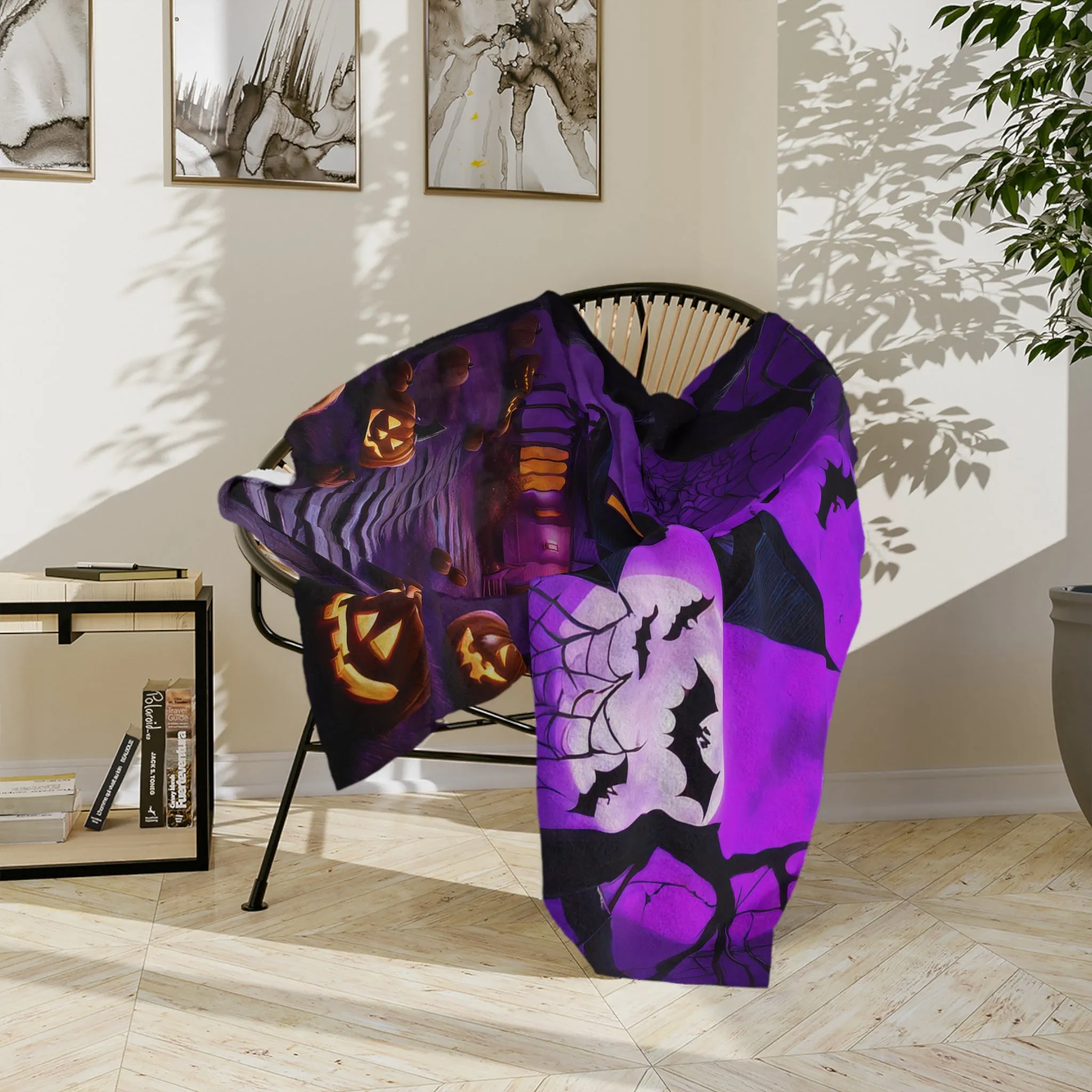 Spooky and Comfy Halloween  Blanket