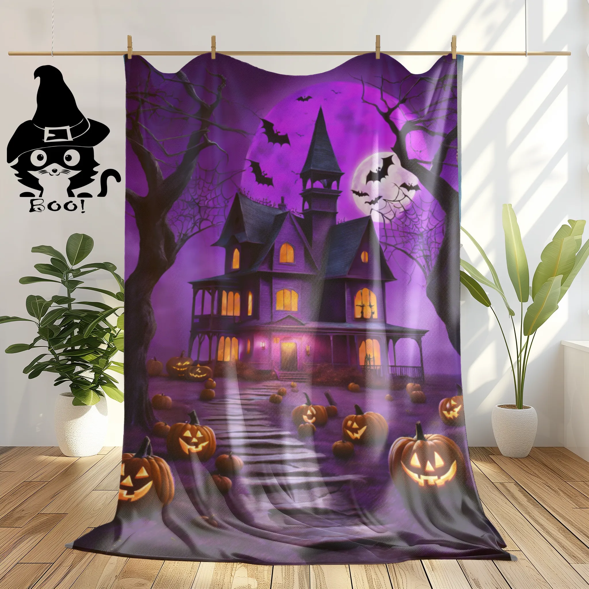 Spooky and Comfy Halloween  Blanket