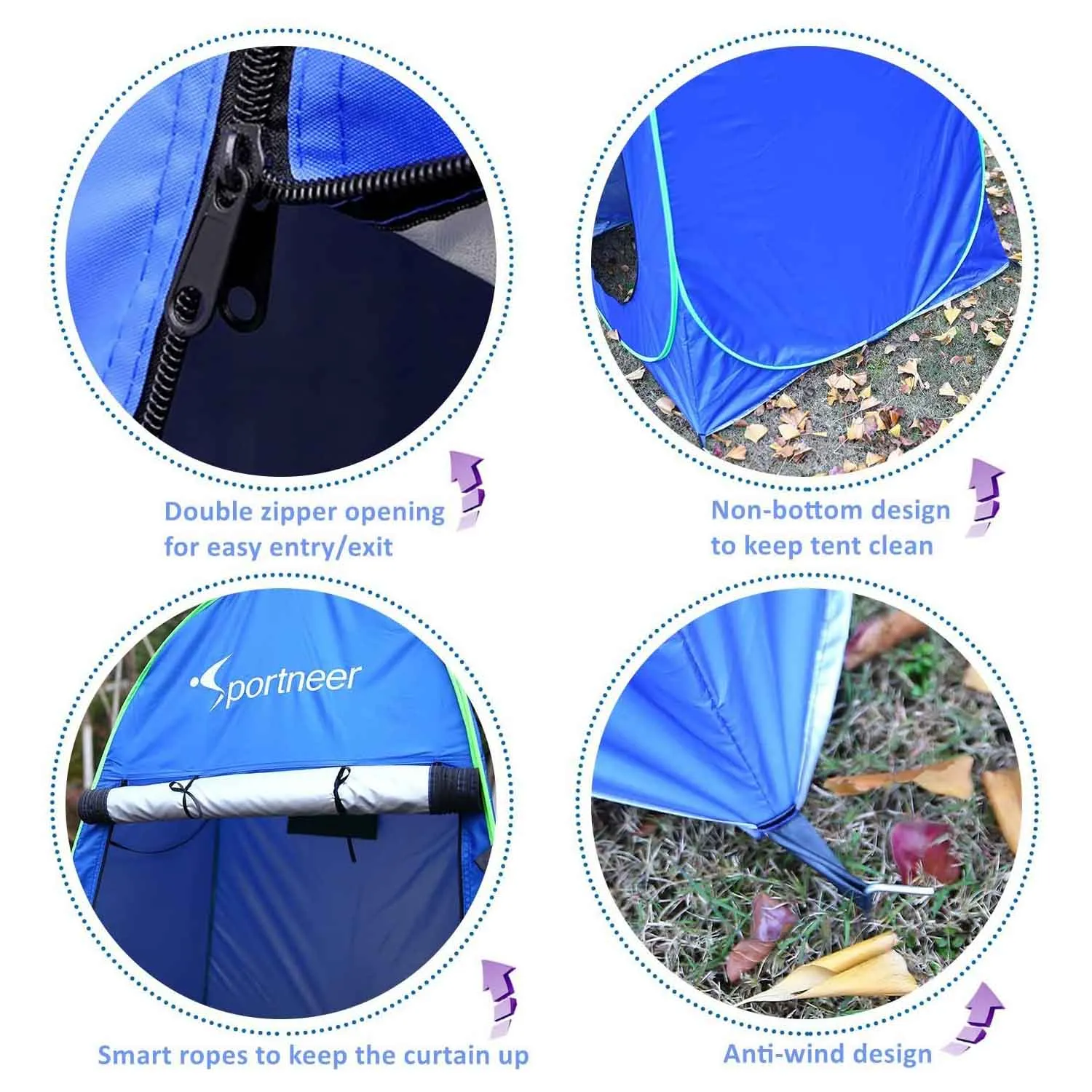 Sportneer Camping Shower Tent