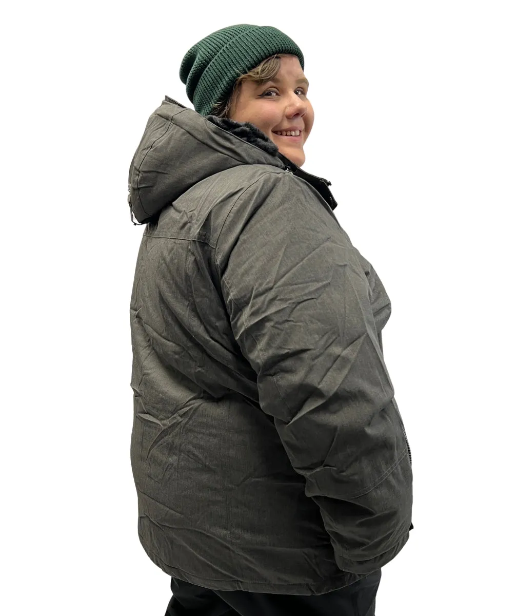 Stoy Abbey Tech Womens Plus Size Snow Jacket Anthracite sizes 24 & 26