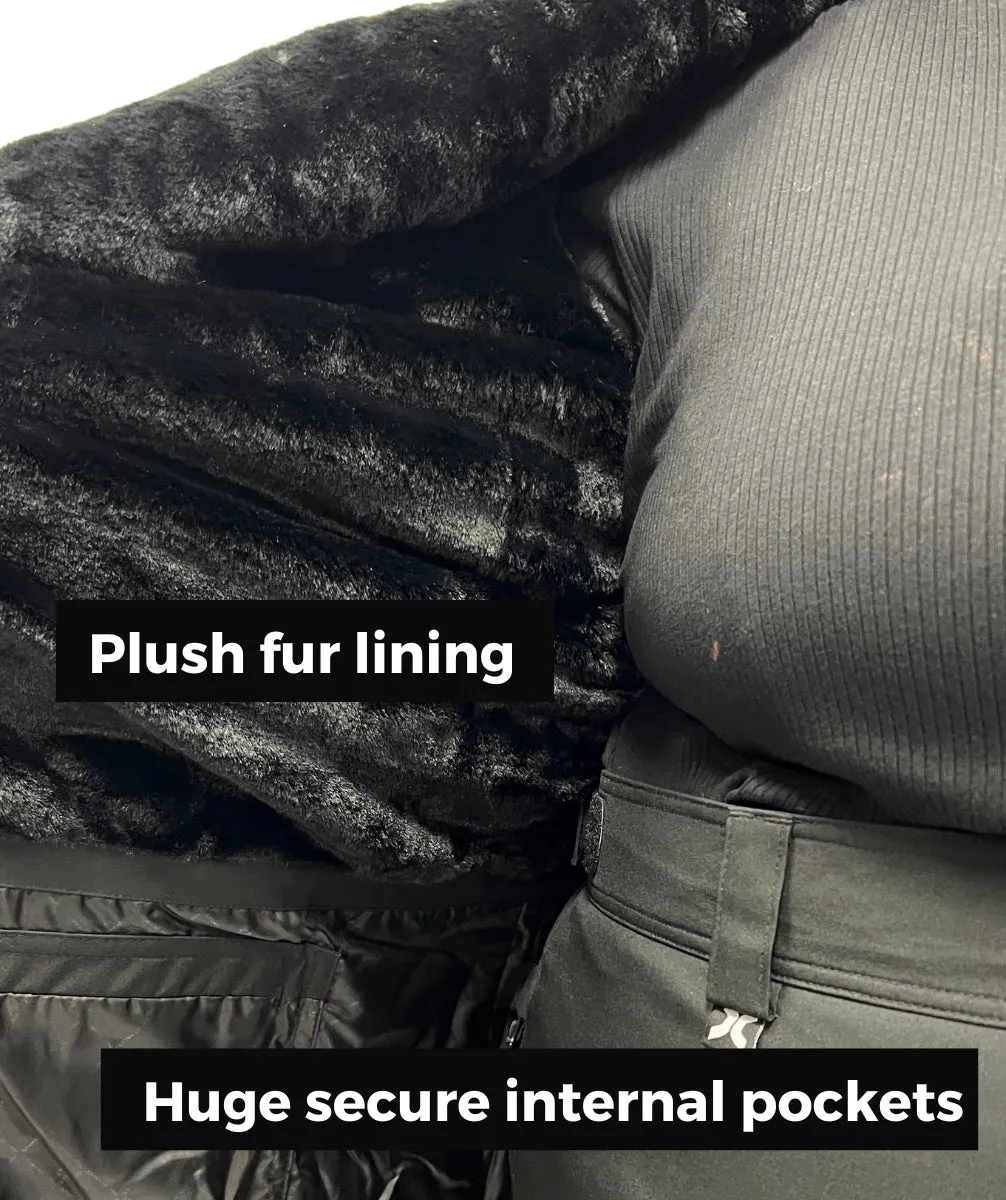 Stoy Abbey Tech Womens Plus Size Snow Jacket Anthracite sizes 24 & 26