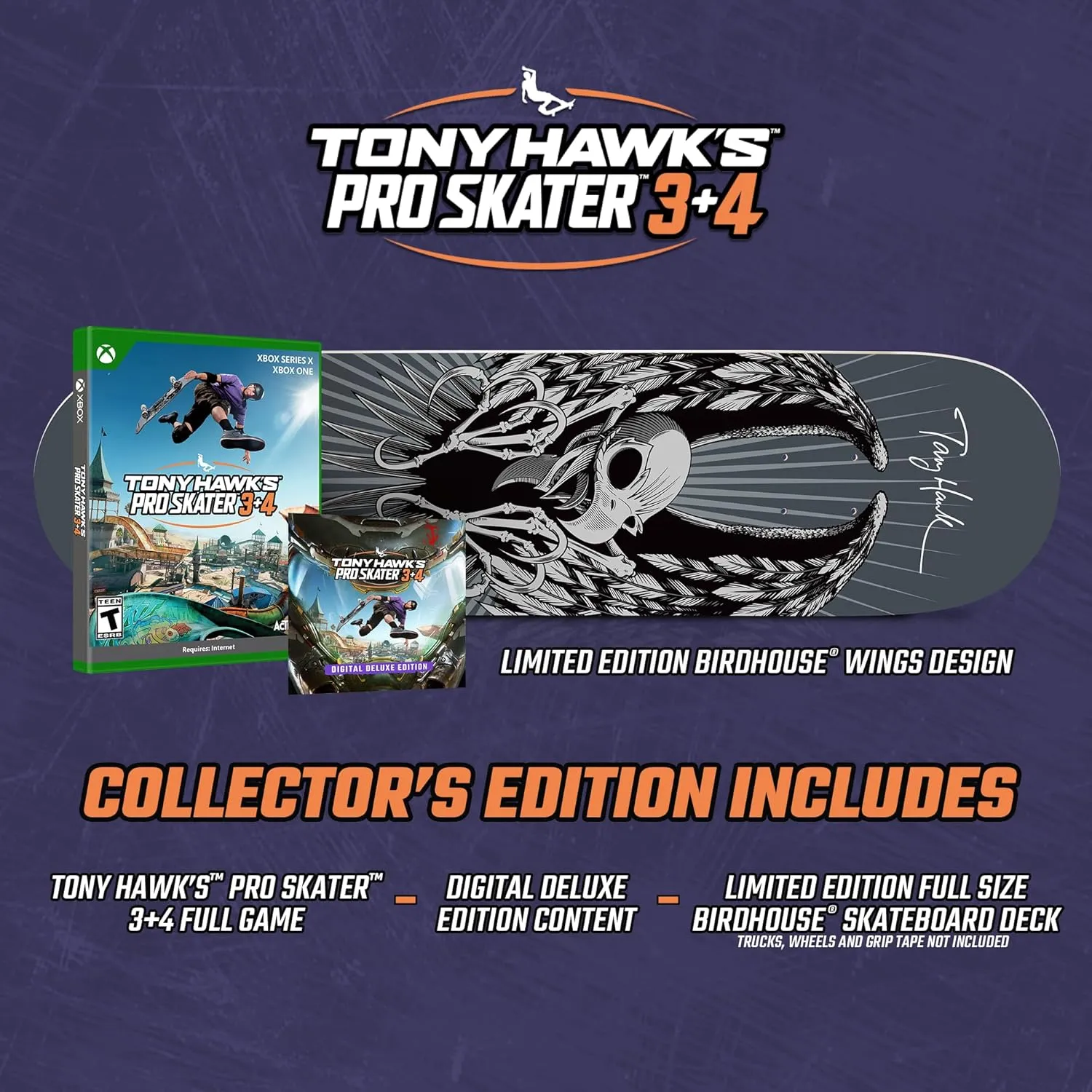 Tony Hawk's Pro Skater 3   4  Collector's Edition  Xbox Series X and Xbox One