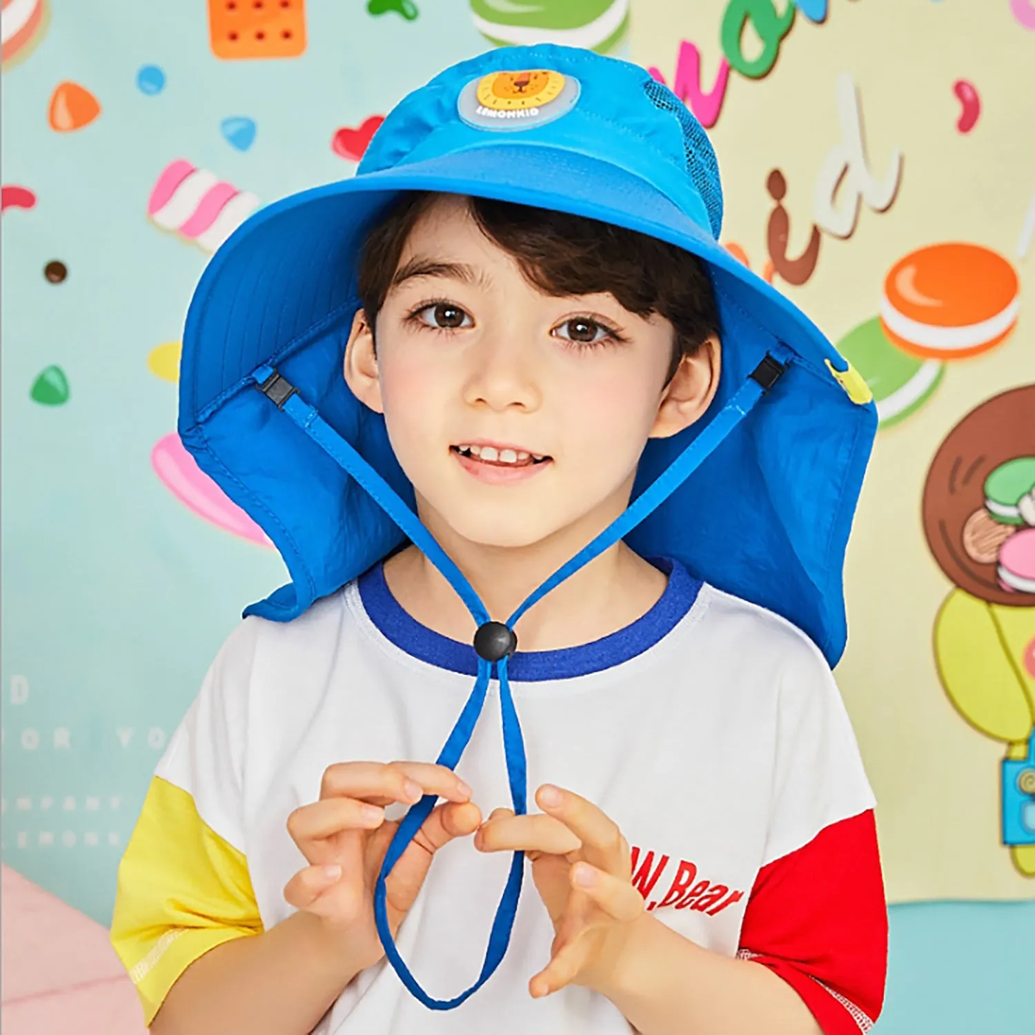Truboo Kids Sun Hat Children Bucket Boys Girls Cap Summer Breach UV Protective